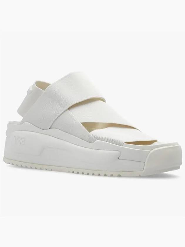 23SS Y3 RIVALRY Strap Sandals White - YOHJI YAMAMOTO - BALAAN 3