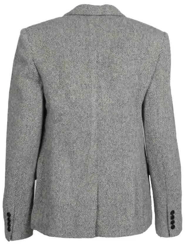 LOUISON Wool Blazer VE0384FA B3D05E BKEC - ISABEL MARANT - BALAAN 3