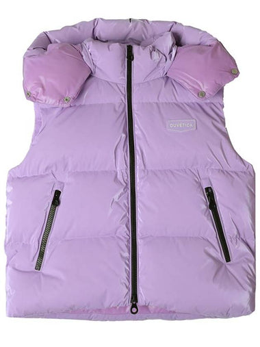 Epipori Logo Patch Vest Lilac - DUVETICA - BALAAN 1