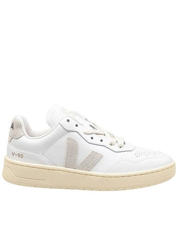 Veja Leather And Suede Sneakers - VEJA - BALAAN 1