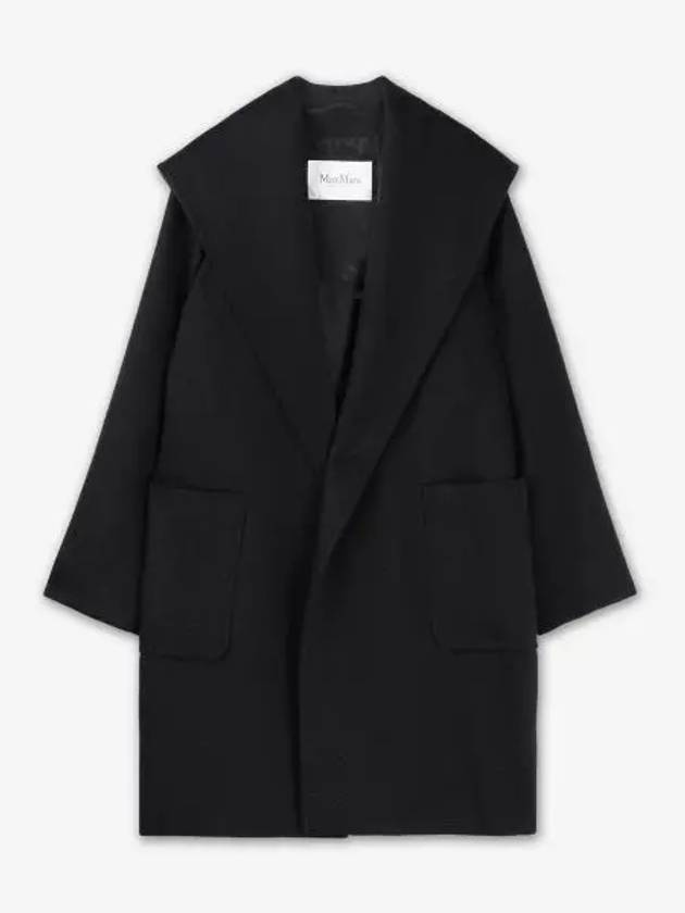 Wool Single Coat Black - MAX MARA - BALAAN 2