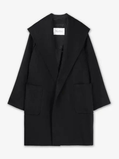 Wool Single Coat Black - MAX MARA - BALAAN 2