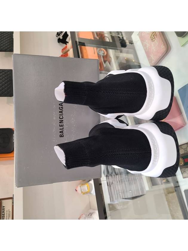 Speed Trainer High Top Sneakers Black - BALENCIAGA - BALAAN 4