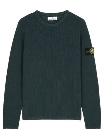 wappen patch knit green - STONE ISLAND - BALAAN 1