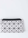 Lucent Matte Geometric Panel Cross Bag Silver - ISSEY MIYAKE - BALAAN 3