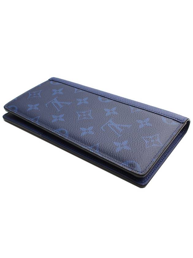 Blue Brazza Long Wallet - LOUIS VUITTON - BALAAN 3