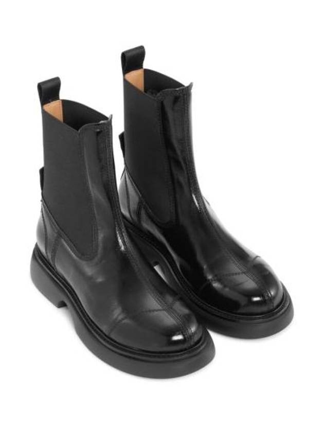 Everyday Mid Chelsea Boots Black - GANNI - BALAAN 3