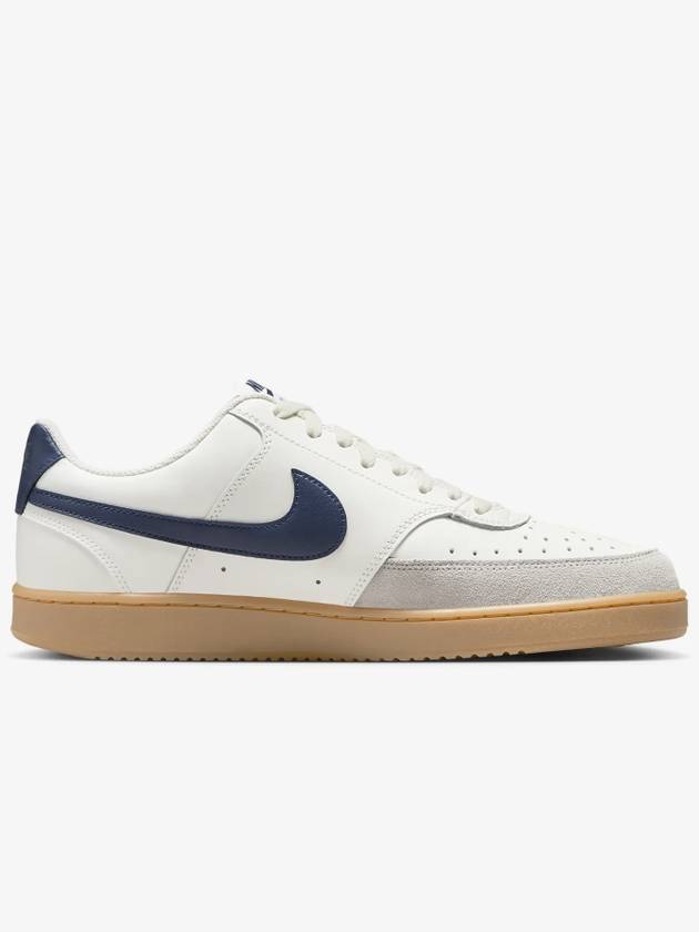 Men's Court Vision Low Top Sneakers White - NIKE - BALAAN 4