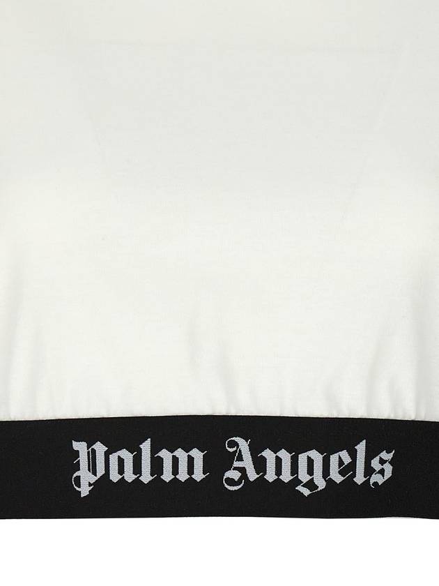 Short Sleeve T-Shirt PWAA051S24JER001 0310 White - PALM ANGELS - BALAAN 5