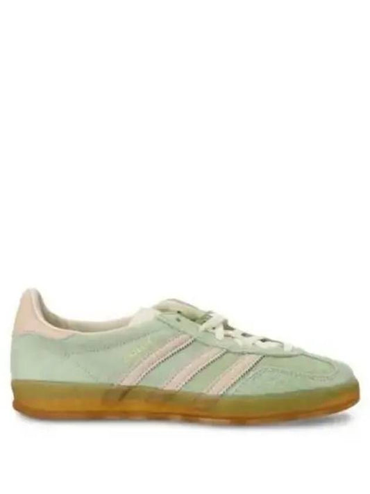 Gazelle Indoor Suede Low Top Sneakers Semi Green Spark - ADIDAS - BALAAN 2