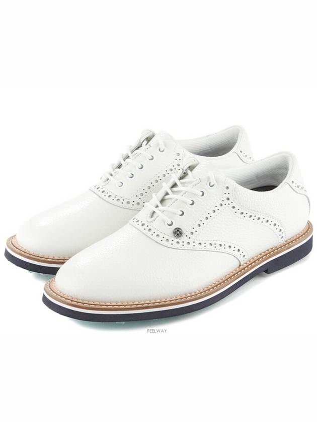 Gallivanter Pebble Leather Saddle Spikeless Snow - G/FORE - BALAAN 3