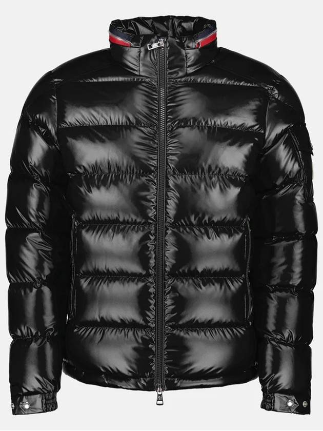 Men s Bourne hooded down jacket black padding 1A00023595ZJ999 - MONCLER - BALAAN 1