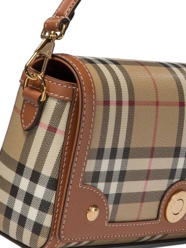 Check Shoulder Bag Beige - BURBERRY - BALAAN 5