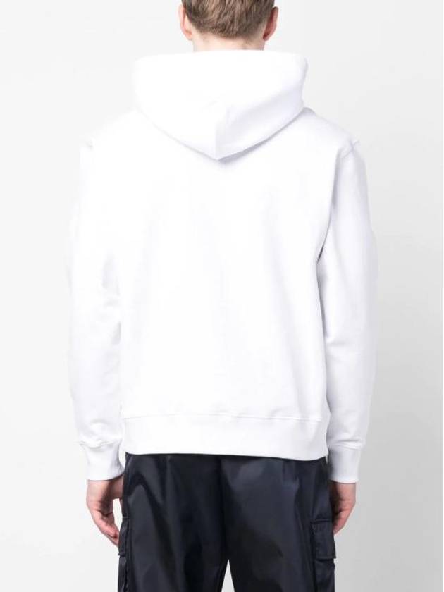 Paris Classic Popover Cotton Hoodie White - KENZO - BALAAN 5