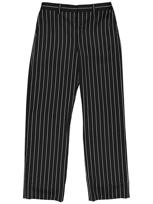 Men's Tailor and Formal Straight Pants Black - BURBERRY - BALAAN 1