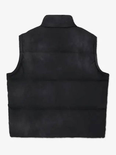 W Raveel SL Cloudy Effect Down Vest Dark Grey - DIESEL - BALAAN 1