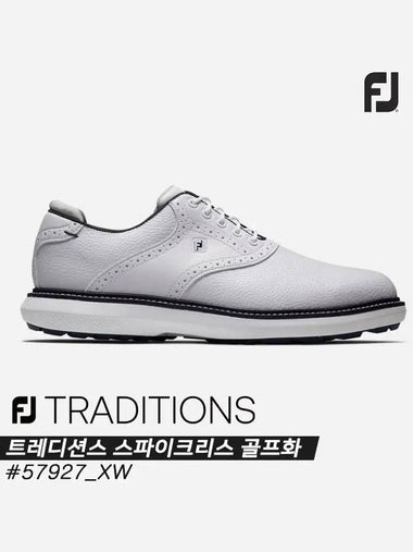 FJ TRADITIONS Spikeless Golf Shoes 57927 XW Men's - FOOTJOY - BALAAN 1