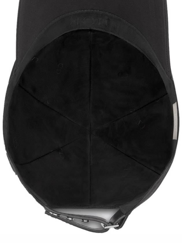 Gabardine CD Icon Ball Cap Black - DIOR - BALAAN 6