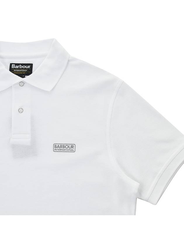 Men's International Essential Polo Shirt White - BARBOUR - BALAAN 5