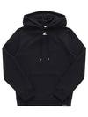 Embroidered Logo Hoodie Black - COURREGES - BALAAN 3