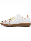 Replica Paint Drop Low Top Sneakers White - MAISON MARGIELA - BALAAN 4