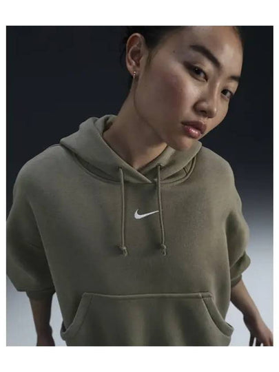 Sportswear Phoenix Fleece Oversized Pullover Hoodie W Light AMI Army DQ5859 320 - NIKE - BALAAN 2