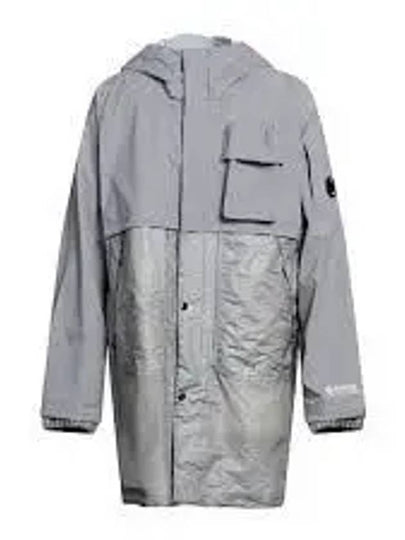 Goretex Infinium Lens Patch Parka Grey - CP COMPANY - BALAAN 2