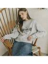 Noord Holland Rose Sweat Shirts MELANGE GRAY - LE SOLEIL MATINEE - BALAAN 1