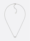 Claire D Rune White Crystal Necklace Silver - DIOR - BALAAN 2