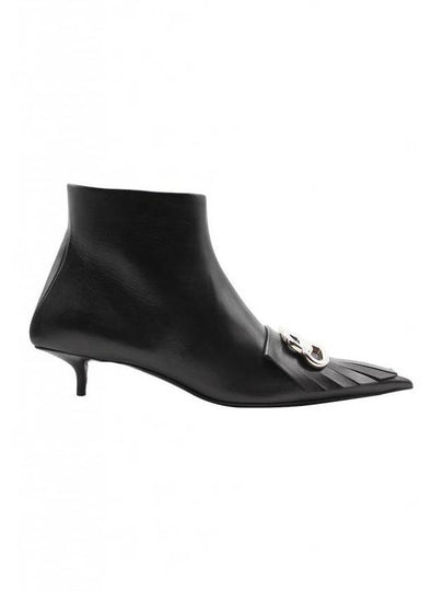 BB logo ankle heel Chelsea boots black - BALENCIAGA - BALAAN 2