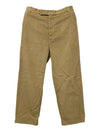 Men's Corduroy Straight Pants Beige - THOM BROWNE - BALAAN 3