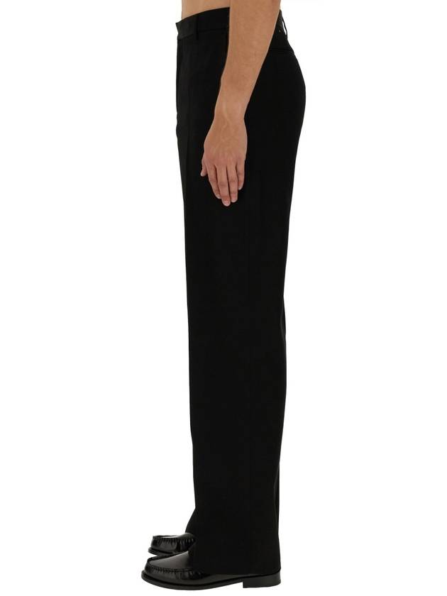 Straight Pants 10147791A102591B000 Black - VERSACE - BALAAN 4