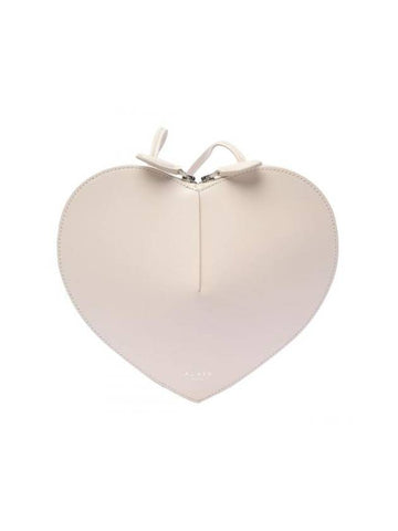 Heart Shoulder Cross Bag White - ALAIA - BALAAN 1