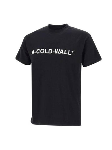 Short Sleeve T Shirt ACWMTS063 BLACK - A-COLD-WALL - BALAAN 1