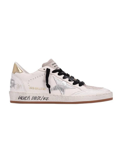 Ballstar Gold Top Low Top Sneakers White - GOLDEN GOOSE - BALAAN 2