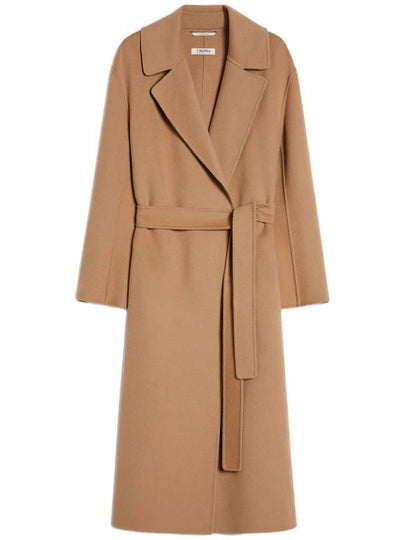 Libya Wool Single Coat Brown - S MAX MARA - BALAAN 2