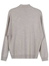 Women's Cashmere Knit Top Grey - BRUNELLO CUCINELLI - BALAAN 3