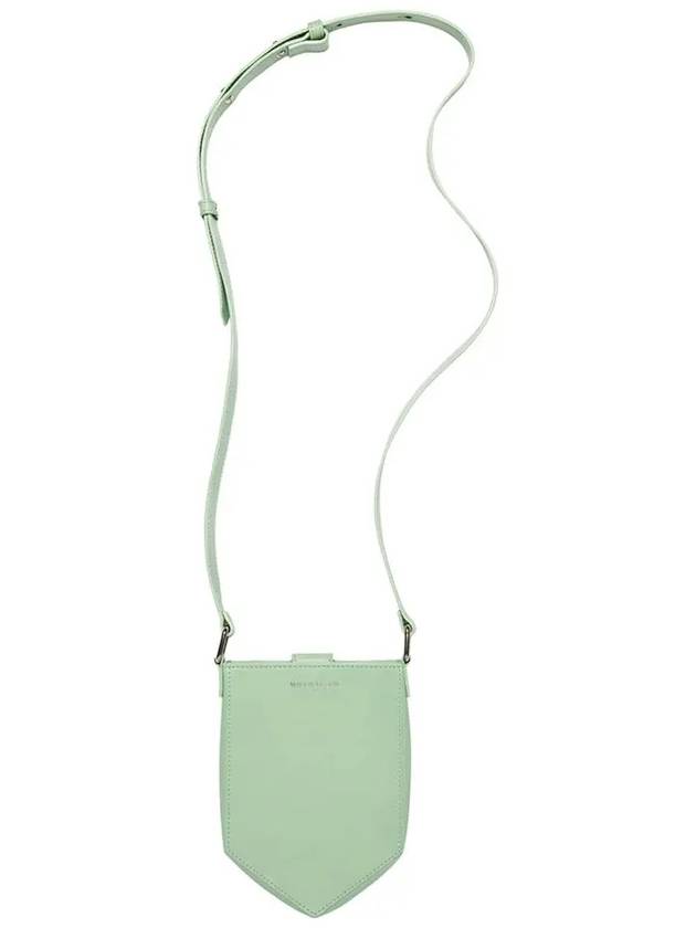 Neck Cross Pouch Bag Mist Green - MAISON KITSUNE - BALAAN 3