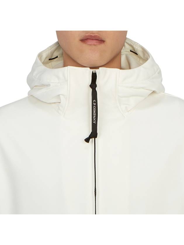 Shell-R Hooded Jacket White - CP COMPANY - BALAAN 8