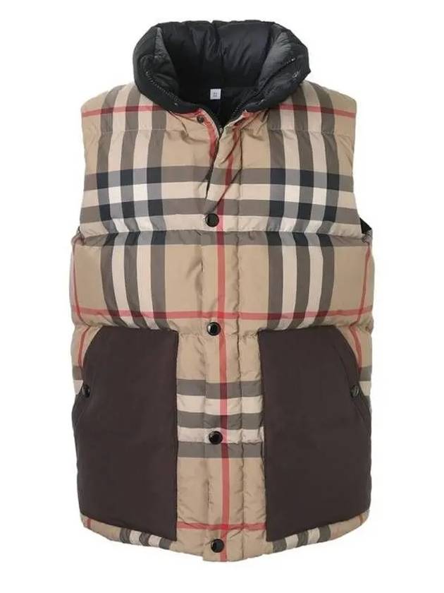 Check Padded Vest Archive Beige - BURBERRY - BALAAN 2