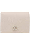 GG Marmont Card Wallet Ivory - GUCCI - BALAAN 2