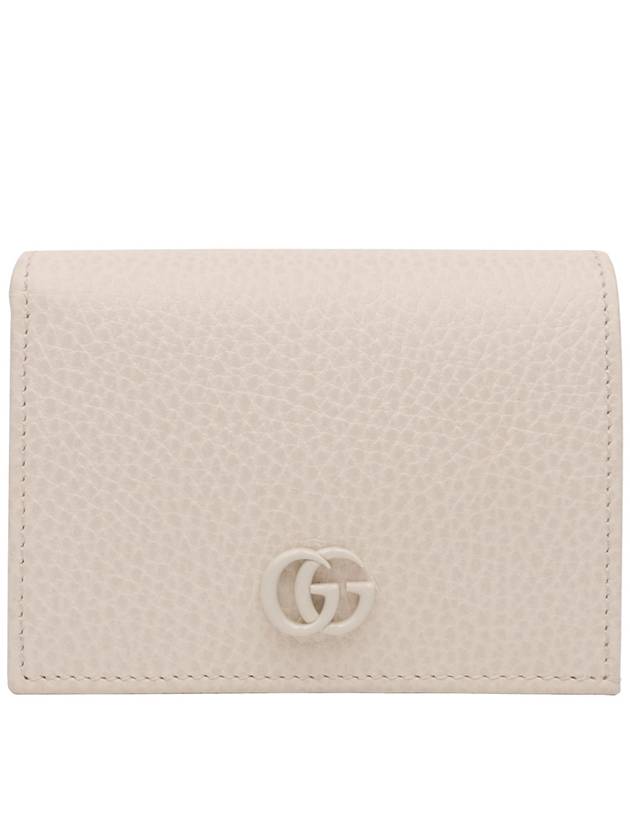 GG Marmont Card Wallet Ivory - GUCCI - BALAAN 2