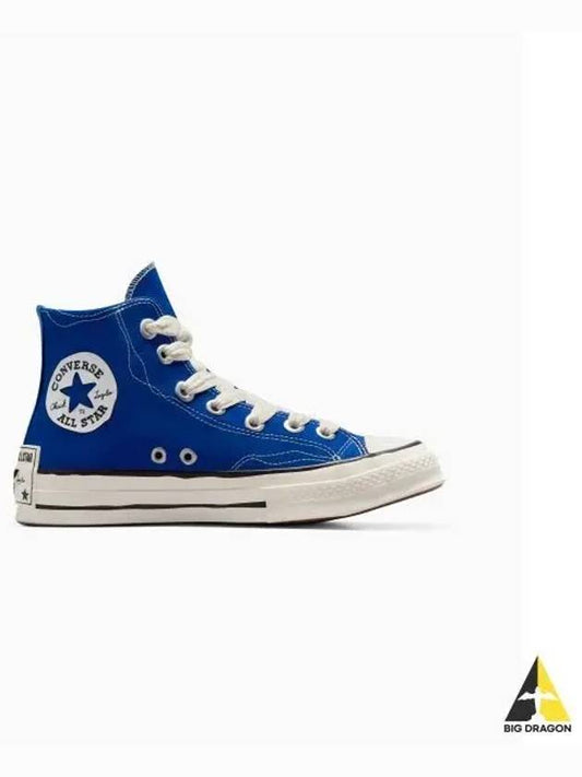 Chuck 70 Sketch High Top Sneakers Blue - CONVERSE - BALAAN 2