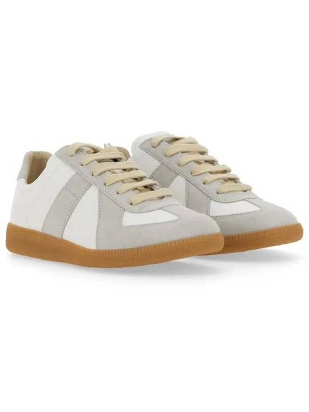 Replica Calfskin Low Top Sneakers White - MAISON MARGIELA - BALAAN 2