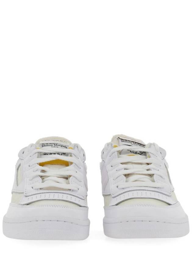 Men's Trainer Low Top Sneakers White - MAISON MARGIELA - BALAAN 5