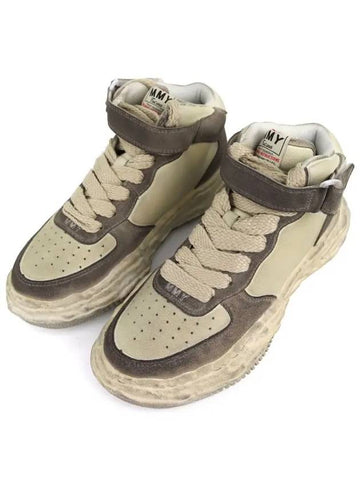 Yasuhiro Mihara Wayne OG Sol Distress High Top A10FW709 - MAISON MIHARA YASUHIRO - BALAAN 1