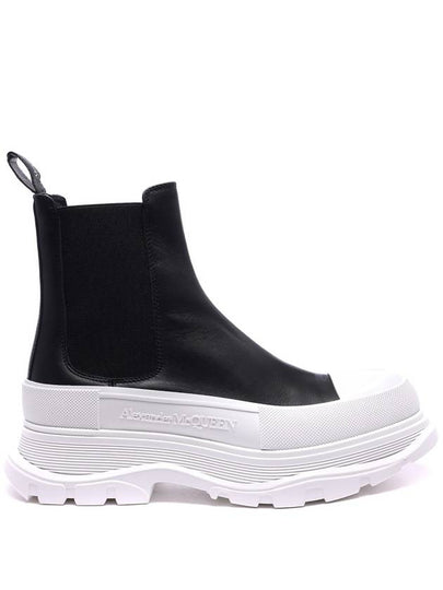 Tread Slick Chelsea Boots White Black - ALEXANDER MCQUEEN - BALAAN 2