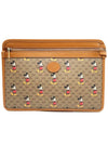 Women s Gucci 602552 Disney x Mini GG Supreme Canvas Mickey Mouse Clutch gt Pouch Gangbuk used luxury goods - GUCCI - BALAAN 2