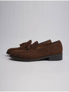 Miguel Suede Tassel Loafer Brown - FLAP'F - BALAAN 3