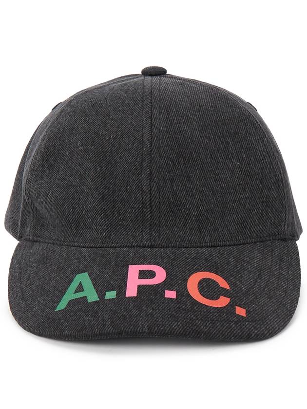 Charlie Base Ball Cap Grey - A.P.C. - BALAAN 3